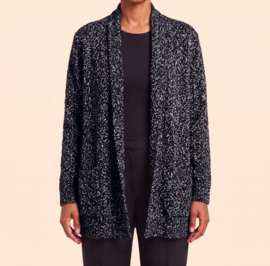 Billy B Vest Cardigan Max L/XL met zakken zwart