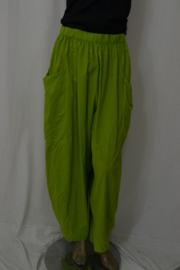 Moon Broek groen wijde pijpen mt.3