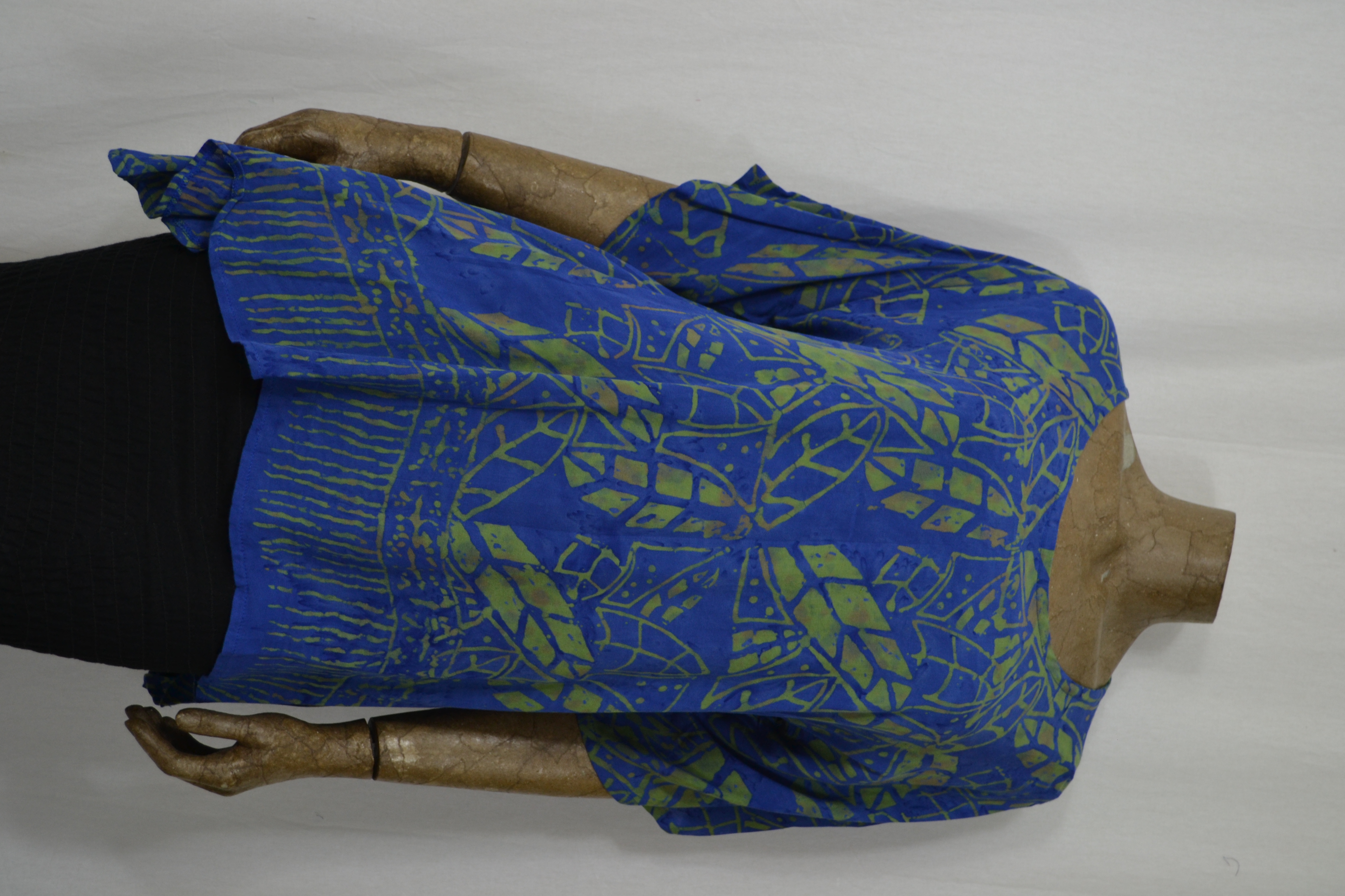 Billy B Blouse Top Meteor zomer blauw groen