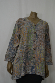 Billy B Blouse B211 modeljasje zachte tinten