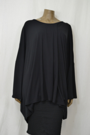 AKH Shirt  6648 wijd model zwart