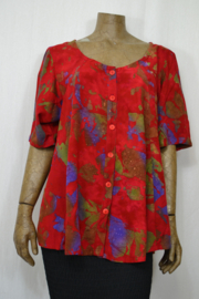 Normal crazy Blouse New Mosa Aline rood