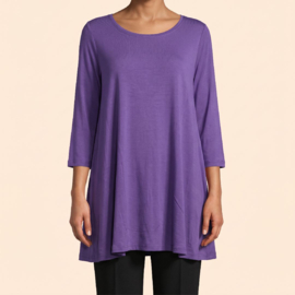Normal Crazy Top Aline LS Magic Purple