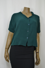 Billy B Blouse B214 met kraag green nr. 19