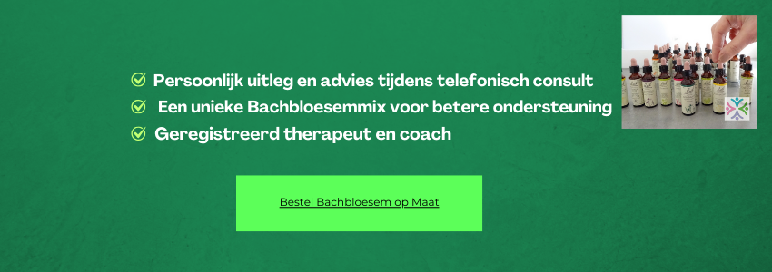 alternatief voor medicatie is Bachbloesem
