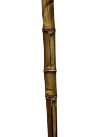 Bamboe wandelstok ca 140 cm 19 mm rond