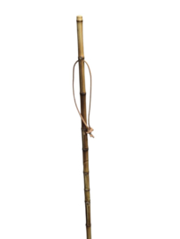 Bamboe wandelstok ca 140 cm 19 mm rond