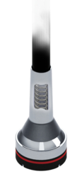 PHYSIO-Wandelstok Oud Goud " 85 - 95 cm