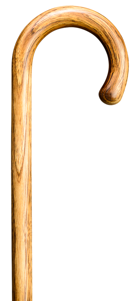 Wandelstok  Rondhaak Hickory