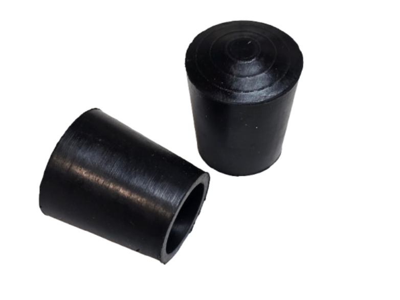 Slank Rubberen dop 16 mm set van 2