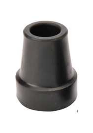 Zwart dop  1906-F-S 18 mm met stalen ring voor aluminium en carbon. ( 1 stuks )