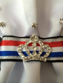 Schelpplooi plastron Royal