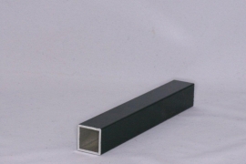 Aluminium koker 20x20x1,5mm. Lengte 199 cm.