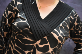 Magna Top Print Beige