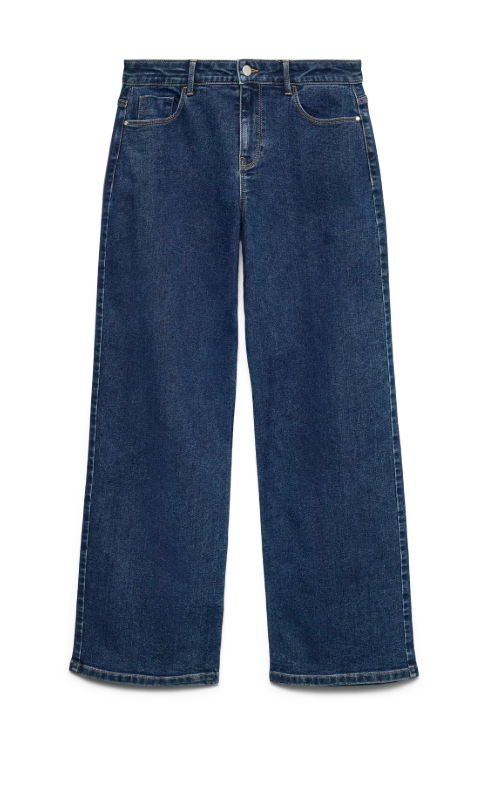 VMELLY MR WIDE JEANS BLUE  -Vero Moda-