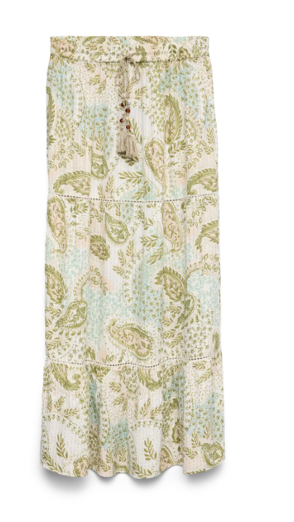 VMNINA H/W MAXI LUREX SKIRT  -Vero Moda-
