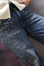 Jewelly studs broek