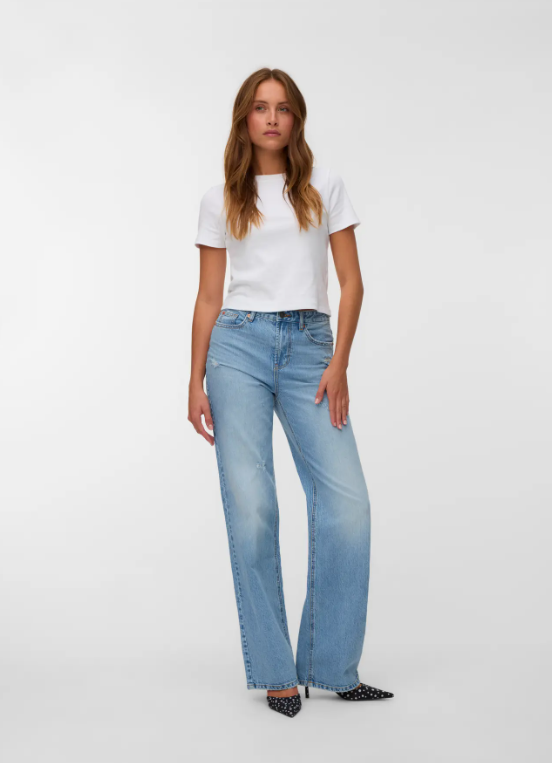 VMTESSA HR WIDE DST JEANS  -Vero Moda-