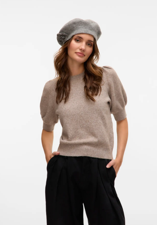 VMDOFFY 2/4 O-NECK PULLOVER  -Vero Moda-
