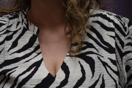 VMJOSIE SS V-NECK GATHERING TOP -Vero Moda-