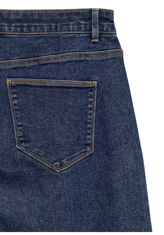 VMELLY MR WIDE JEANS BLUE  -Vero Moda-
