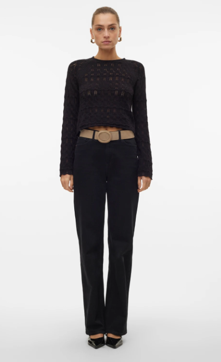 VMNEWFABIENNE LS O-NECK PULLOVER  -Vero Moda-