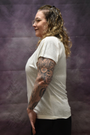 VMJACKIE S/L V-NECK TOP -Vero Moda-