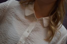 VM Plissie Blouse snow white