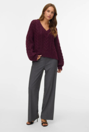 VMTEXAS MW STRAIGHT PANT NOOS  -Vero Moda-