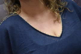 VMJACKIE S/L V-NECK TOP -Vero Moda-