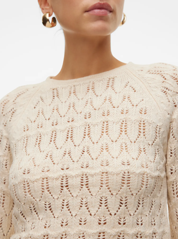 VMNEWFABIENNE LS O-NECK PULLOVER  -Vero Moda-