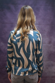 VM Cindy blouse Turquoise