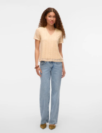 VMMAYA SS V NECK TOP -Vero Moda-