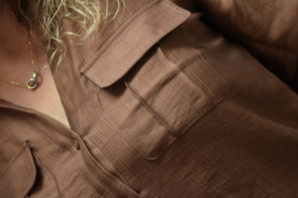 VMTOMA LS TIE SHIRT   -Vero Moda-