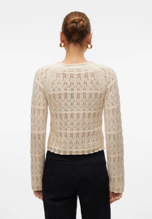 VMNEWFABIENNE LS O-NECK PULLOVER  -Vero Moda-