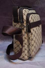 Schoudertas Beige