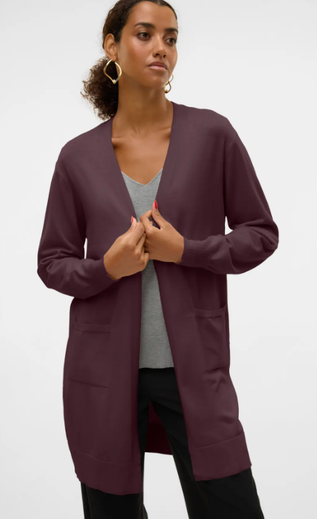 VMSILJE LS OPEN CARDIGAN -Vero Moda-