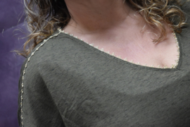 VMJACKIE S/L V-NECK TOP -Vero Moda-