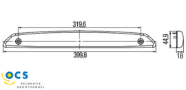 Hella Derde remlicht LED