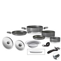 Brunner Gourmet Rock pannenset 9+1 Ø 24