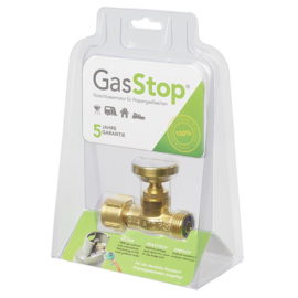 GasStop gasfleszekering voor propaangasflessen G12