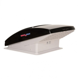 Airxcel MAXXFAN Deluxe dakventilator zwart/smoke