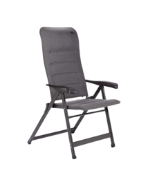 CRESPO Opklapbare fauteuil naturel-elegant grijs