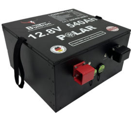 Accu onder Stoel Polar 540Ah LiFePO4 12,8V met 300A dubbel BMS