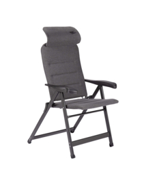 CRESPO Opklapbare fauteuil Compact grijs