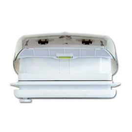 ExtraFAN dakluik transparant met ventilator 12Volt