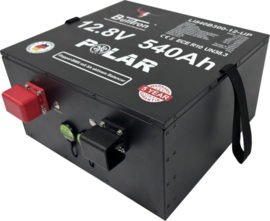 Accu onder Stoel Polar 540Ah LiFePO4 12,8V met 300A dubbel BMS