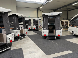 Hybride klap caravan, 2024 staat in onze showroom