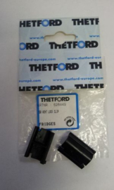 Thetford Lock Clip koelkastrooster zwart