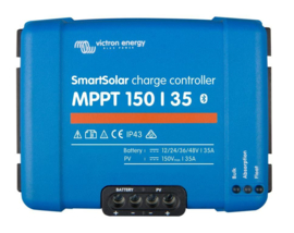 35A, Victron Smart Solar MPPT Solarladeregelaar met Bluetooth 12/24V/48V